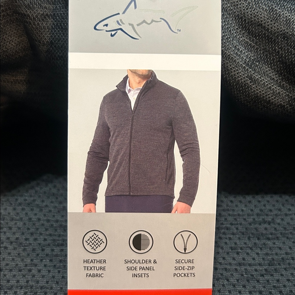NWT Greg Norman Men’s Active Full Zip Jacket size M, L NWT